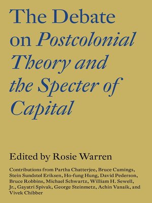 cover image of The Debate on Postcolonial Theory and the Specter of Capital